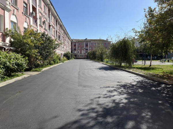 Комплексное благоустройство дворовой территории выполнили в Воскресенске