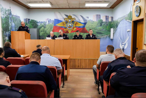 В Воскресенске состоялось оперативное совещание по подведению итогов деятельности полиции за 9 месяцев 2026 года