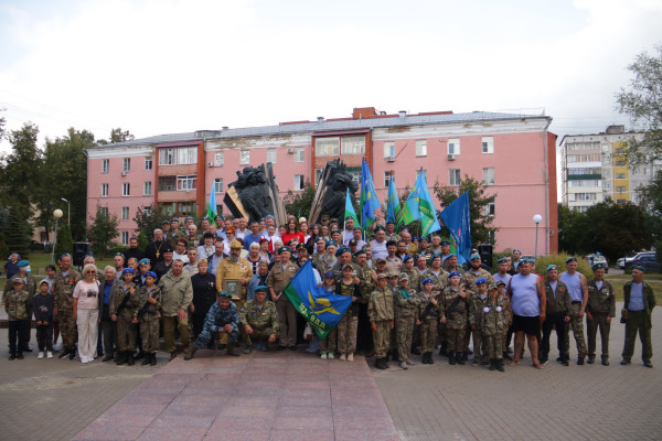 В Воскресенске состоялось мероприятие, посвящённое 94-й годовщине образования Воздушно-десантных войск России